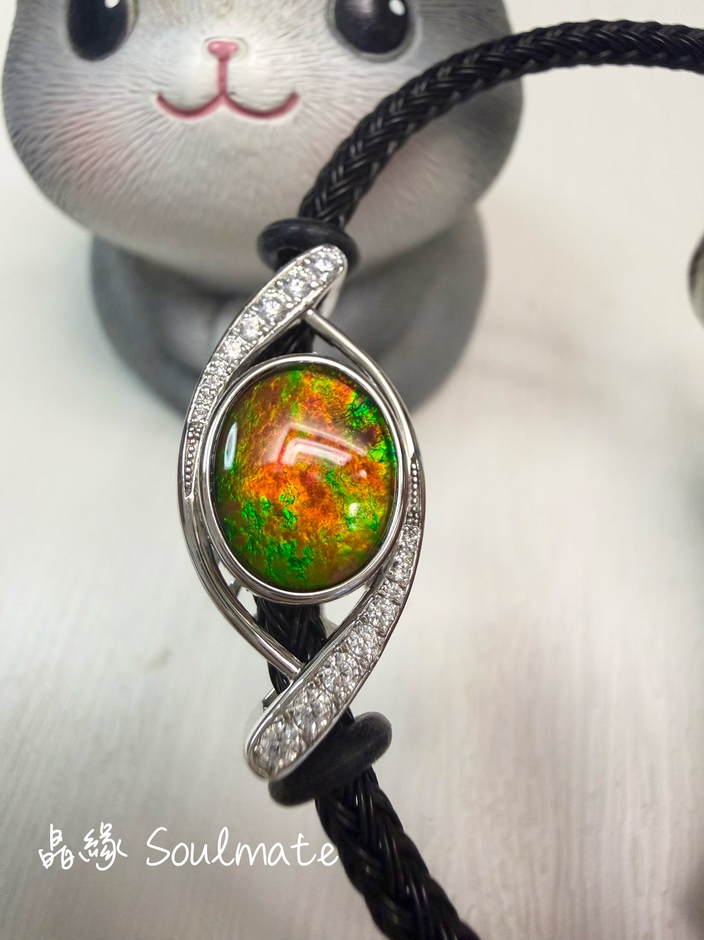 斑彩石盒子12x26mm(石9x11mm)