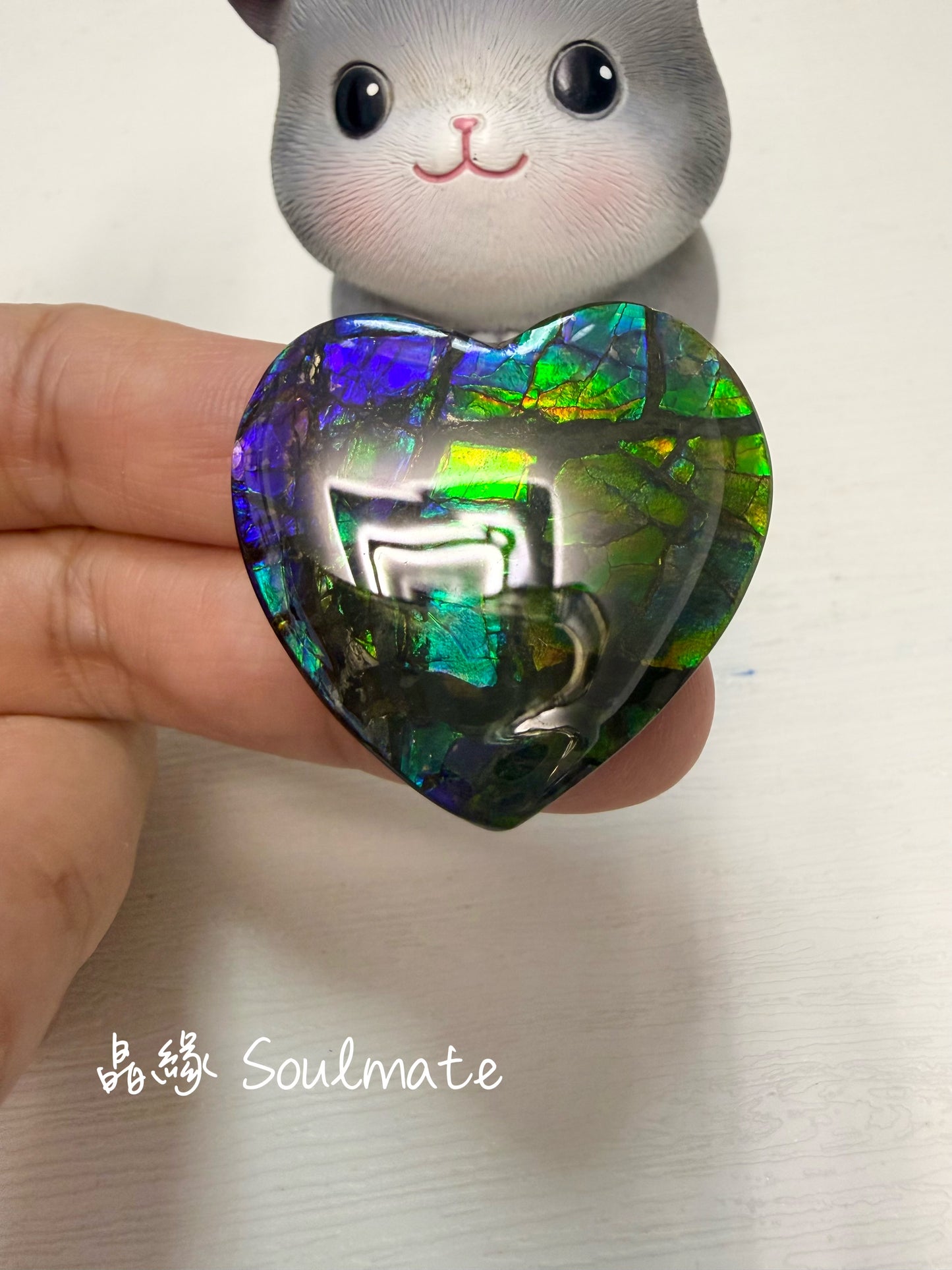 斑彩石裸石 34mm