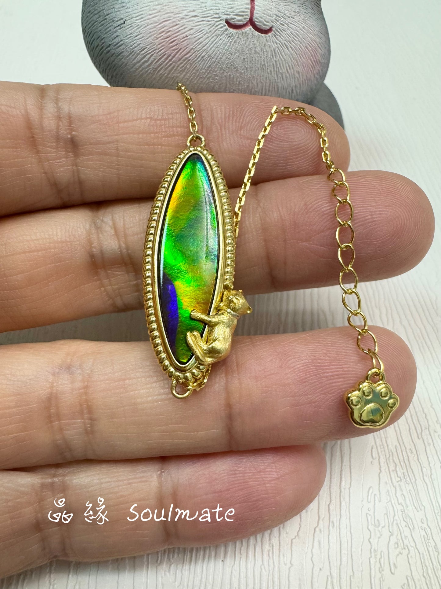 斑彩石手鏈 12x31mm (手圍15-16)