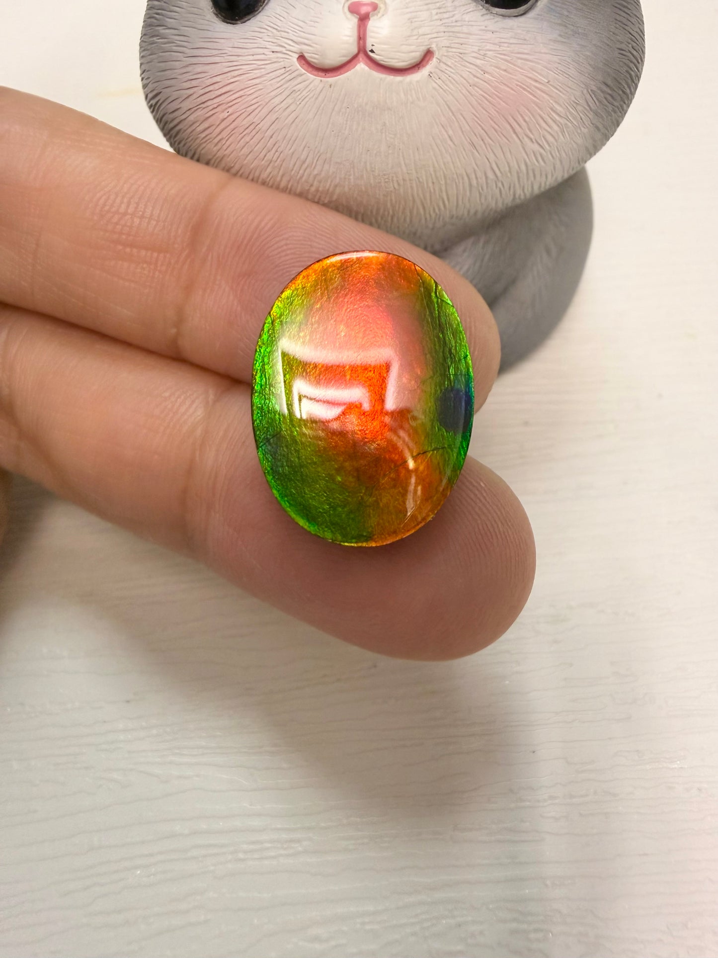 斑彩石裸石 15x20mm