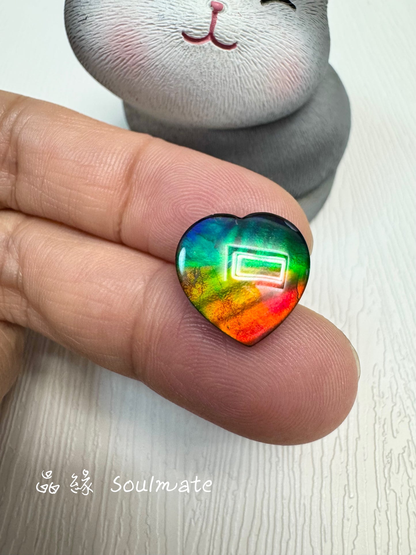 斑彩石裸石 15mm