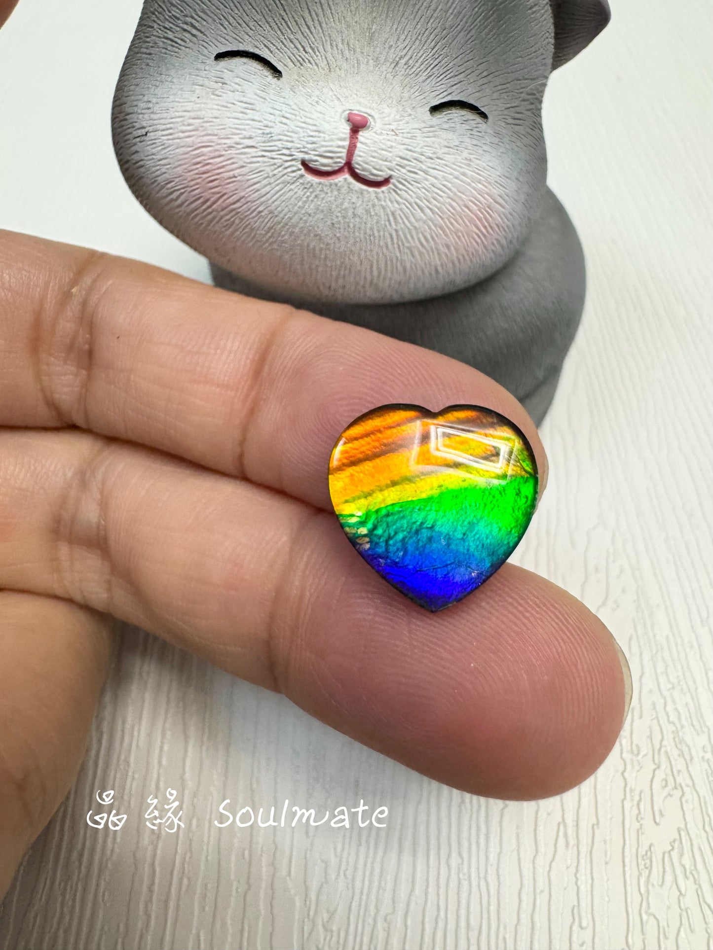 斑彩石裸石 15mm