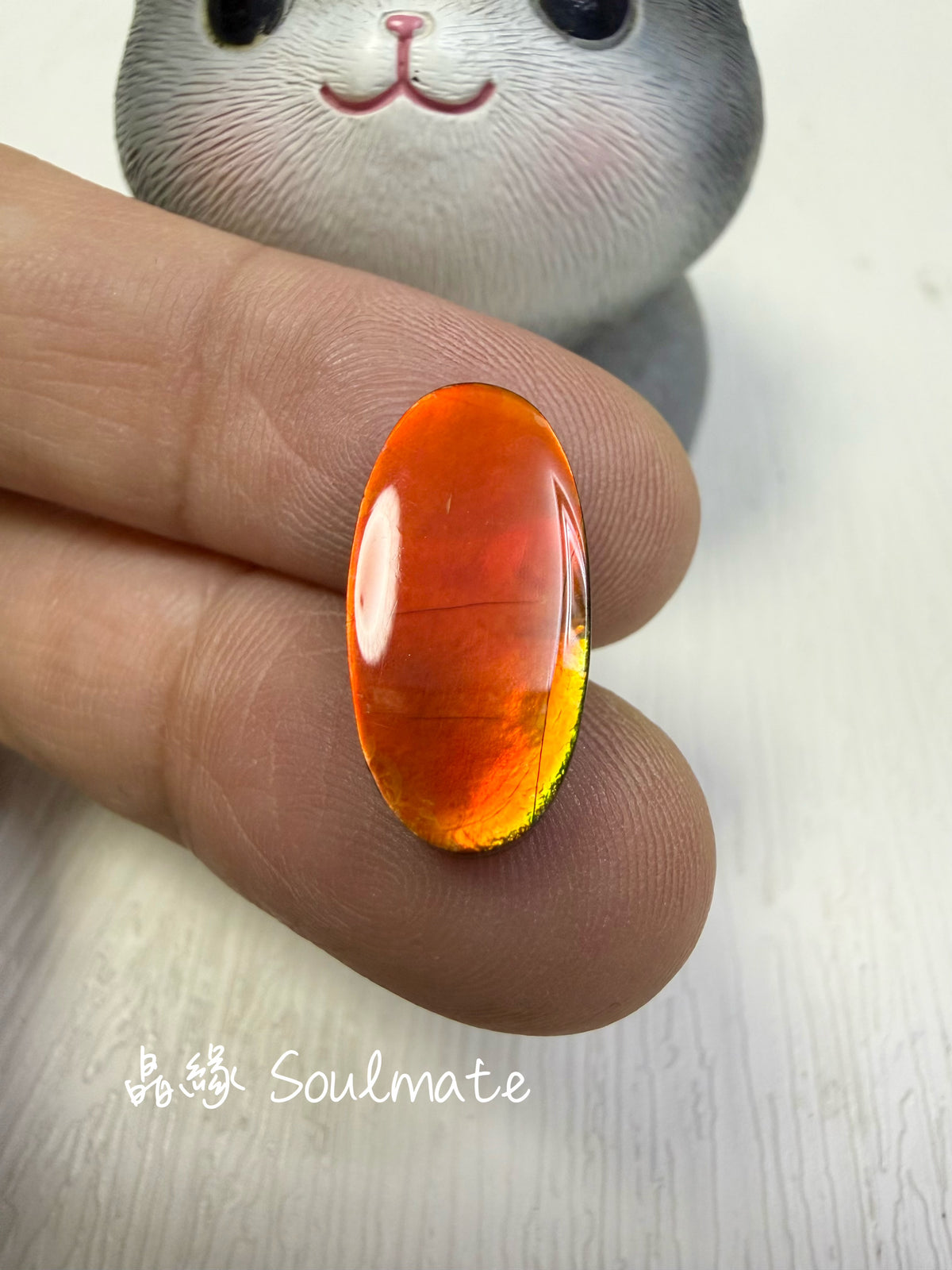 斑彩石裸石 9x19mm
