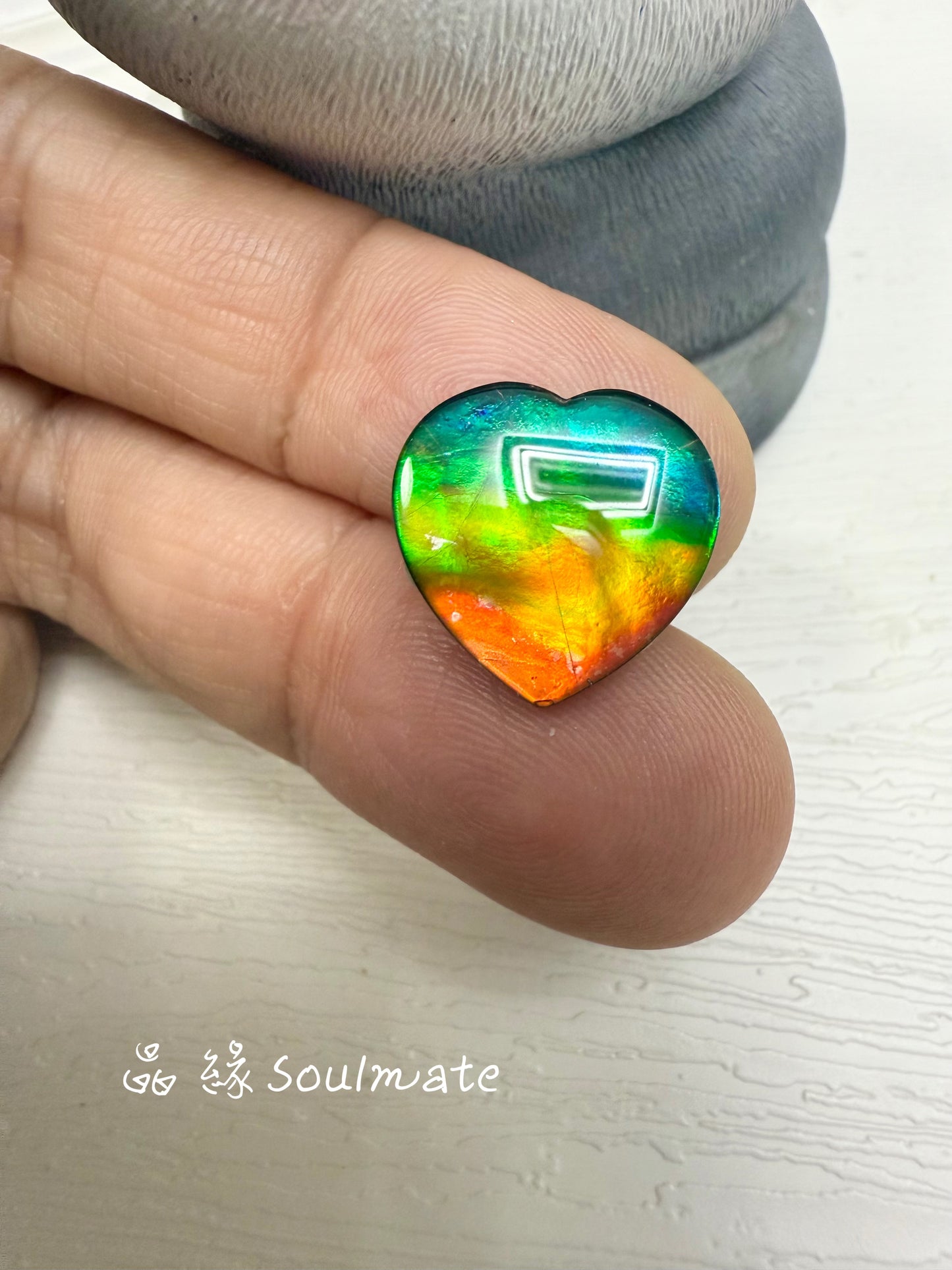 斑彩石裸石 15mm