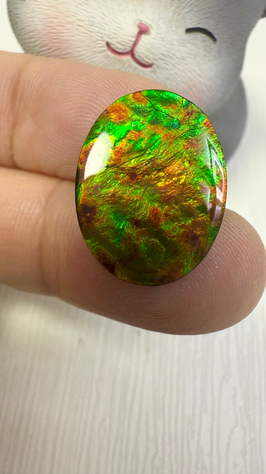 斑彩石裸石 15x20mm