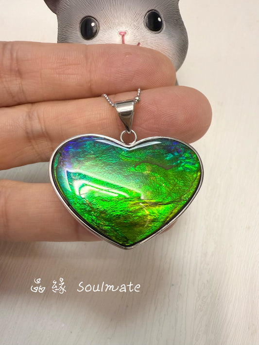 斑彩石吊墜 36mm