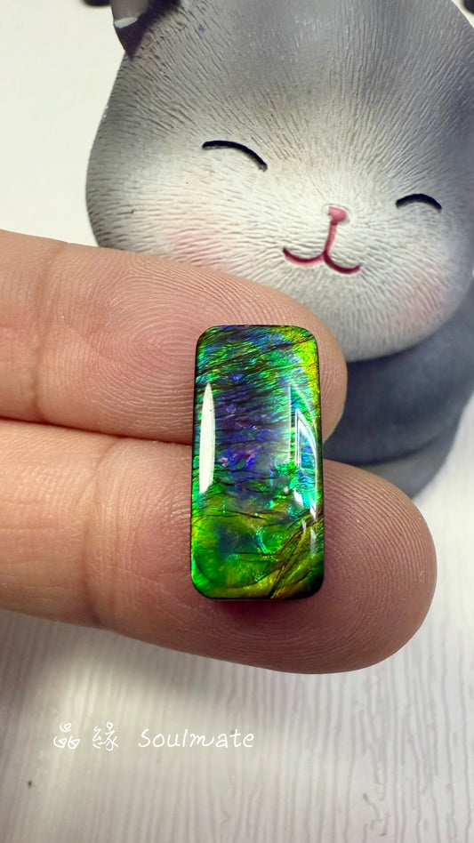 斑彩石裸石 9x19mm