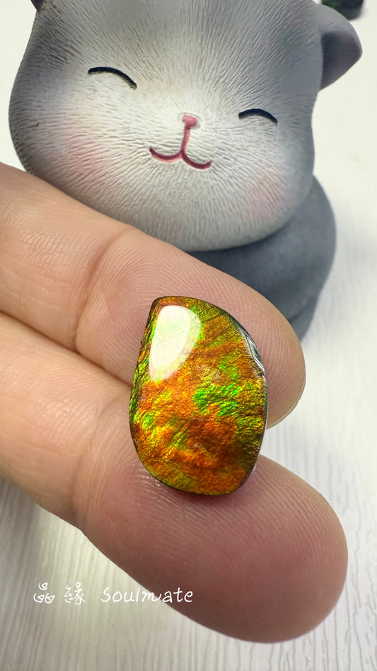 斑彩石裸石 12x28mm