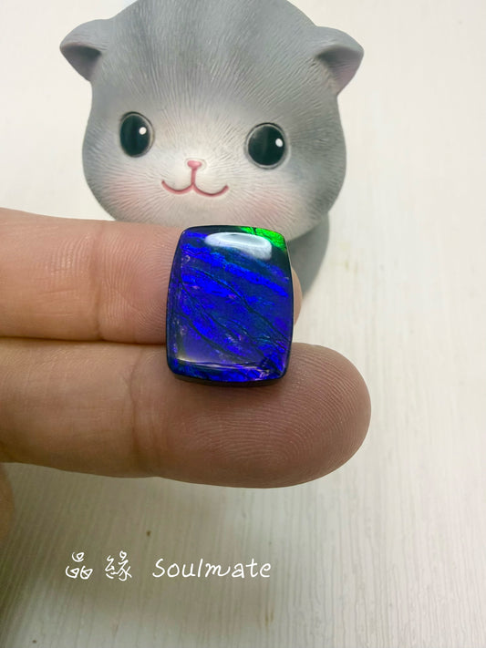 斑彩石裸石 13x17mm