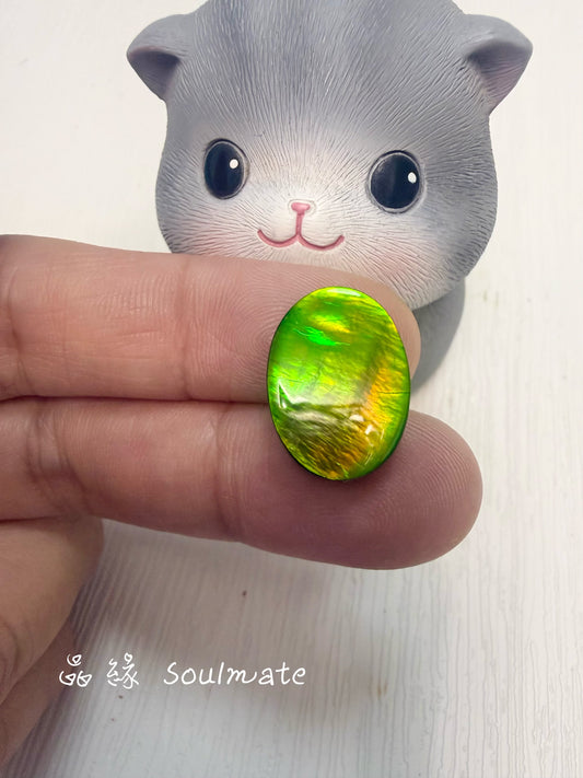 斑彩石裸石 13x18mm