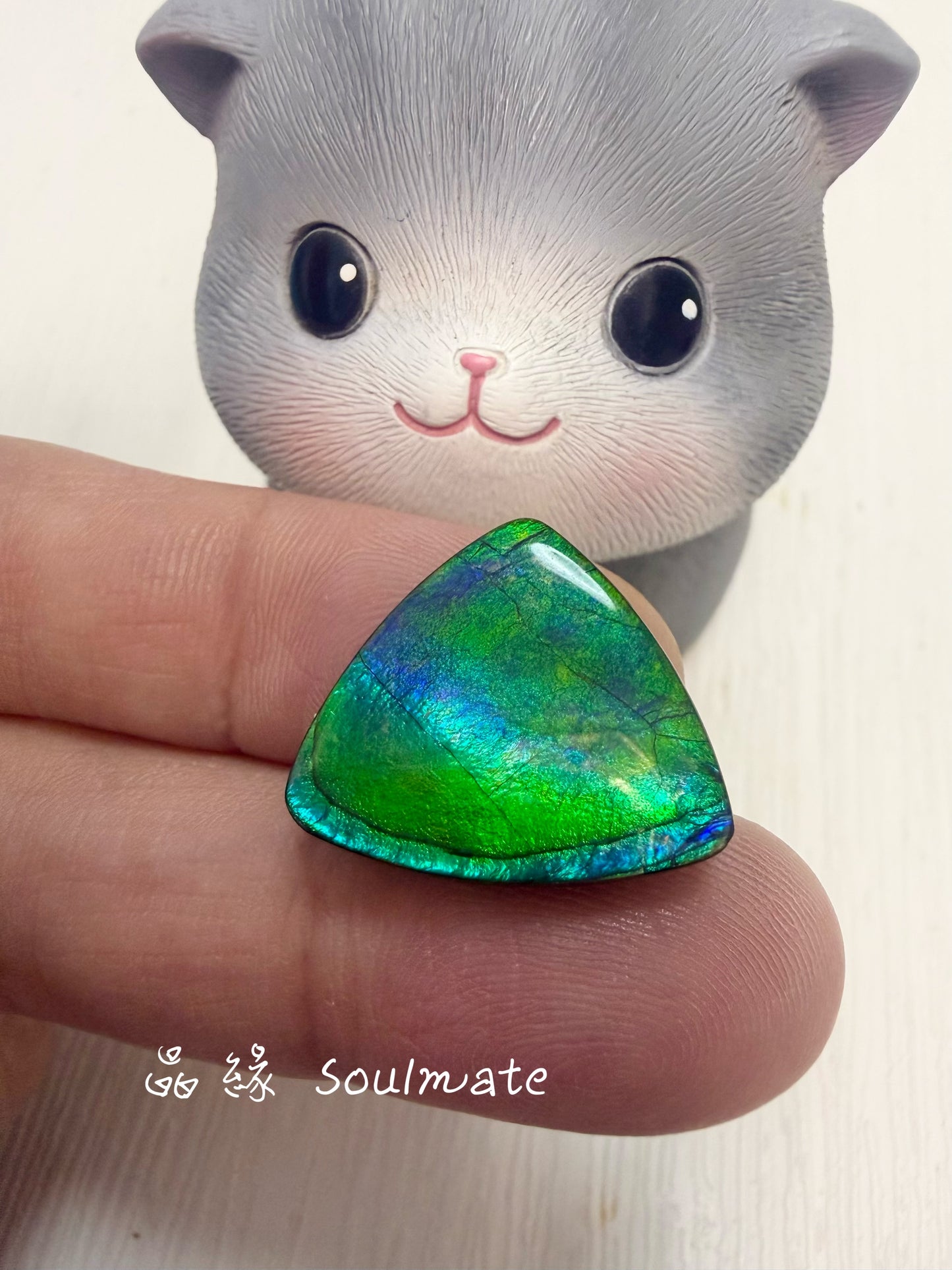 斑彩石裸石 20x22mm