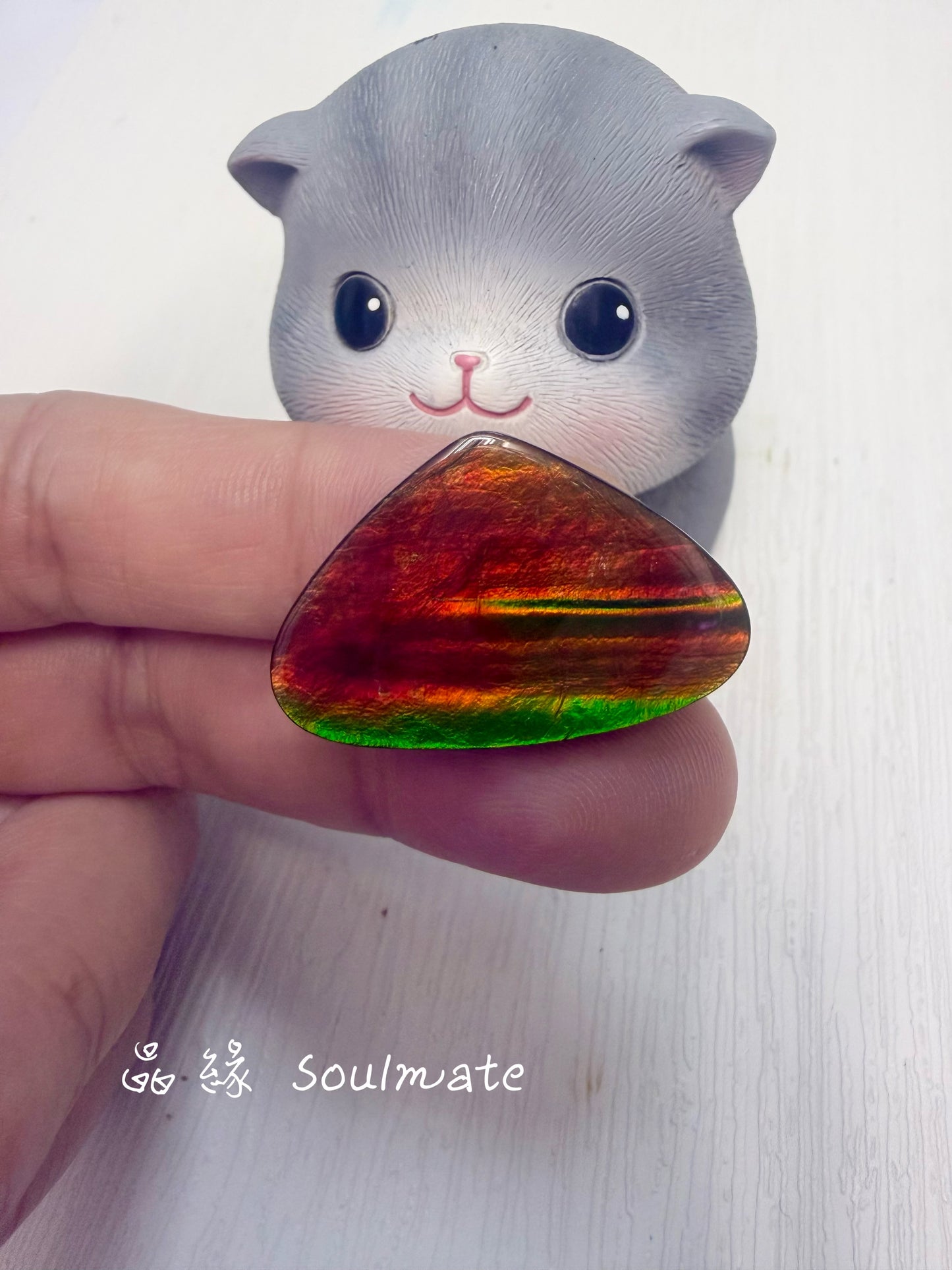 斑彩石吊墜 20x30mm