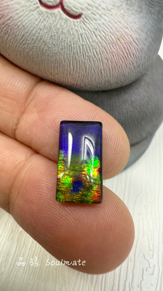 斑彩石裸石 8x15mm