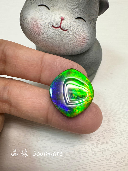 斑彩石裸石  20x22mm