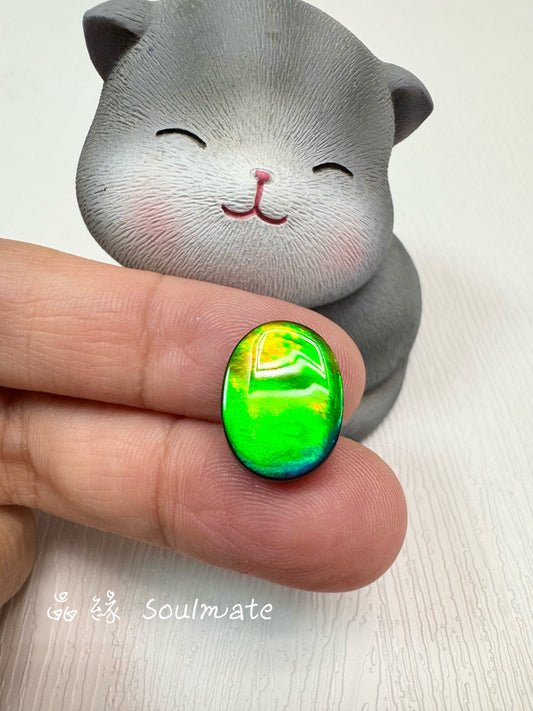 斑彩石裸石 12x16mm