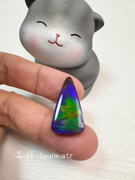 斑彩石裸石 13x26mm