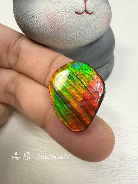 斑彩石裸石 19x24mm