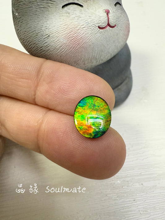 斑彩石裸石 10x12mm