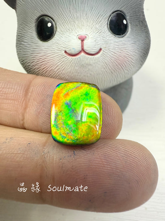 斑彩石裸石 10x13mm