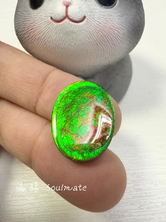 斑彩石裸石 15x20mm