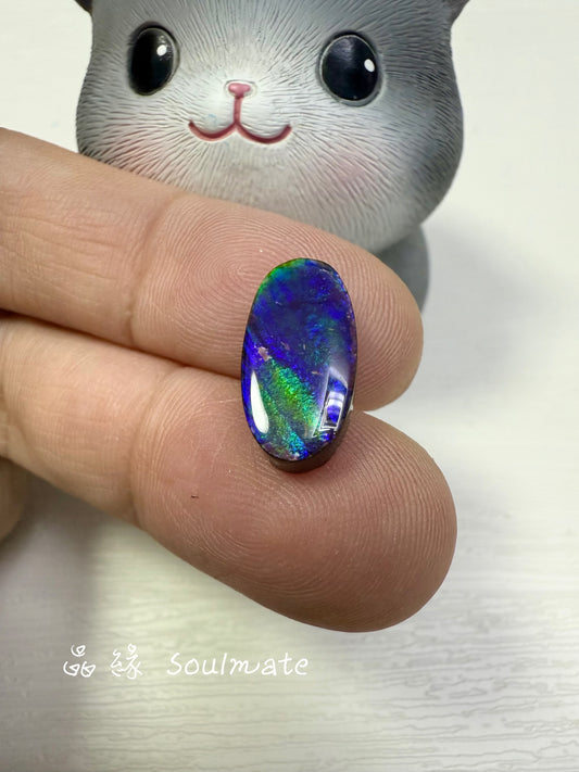 斑彩石裸石 9x15mm