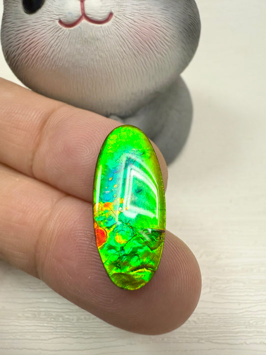 斑彩石裸石 10x23mm