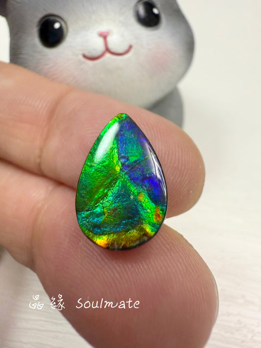 斑彩石裸石 10x16mm