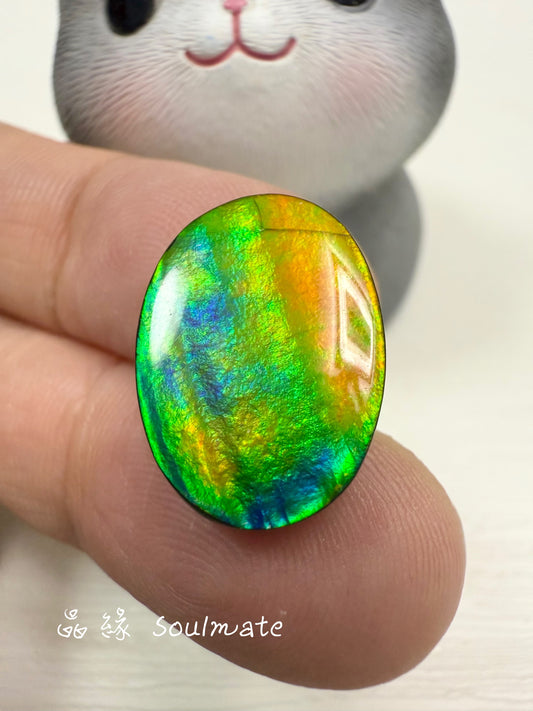 斑彩石裸石 13x18mm