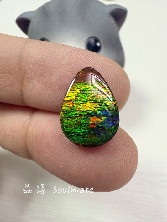 斑彩石裸石 10x15mm