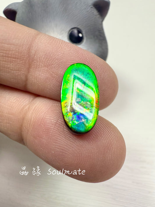 斑彩石裸石 8x15mm
