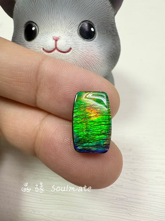 斑彩石裸石 10x15mm