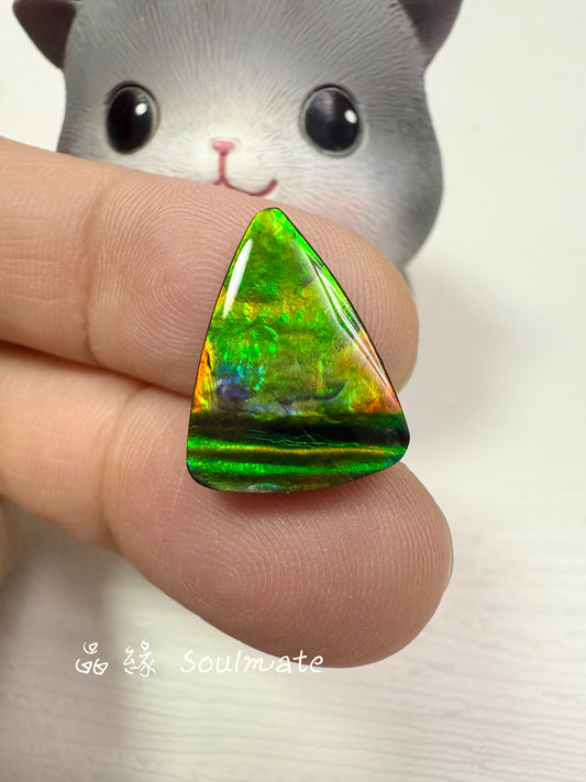 斑彩石裸石 12x17mm