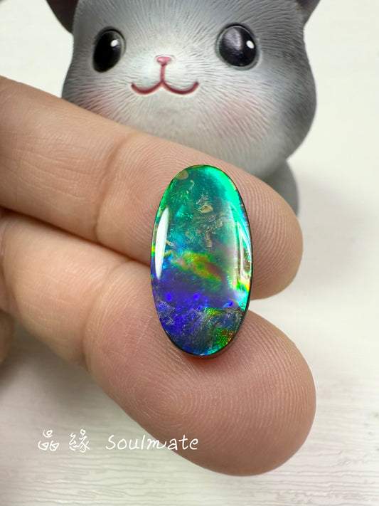 斑彩石裸石 10x19mm