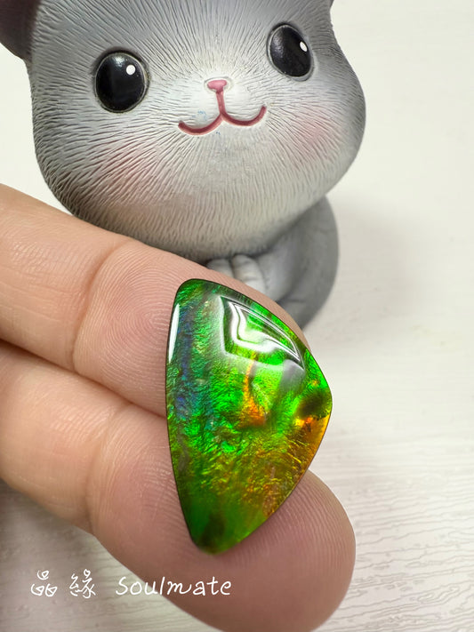 斑彩石裸石 14x22mm