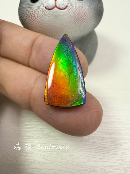 斑彩石裸石 13x26mm