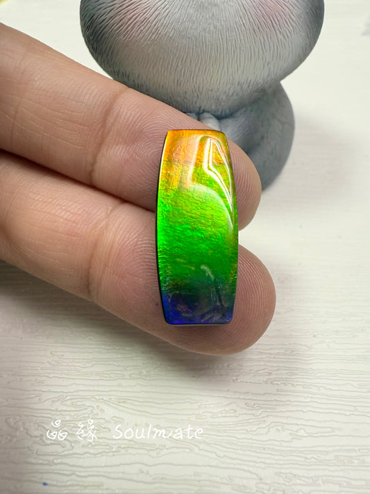 斑彩石裸石 10x25mm