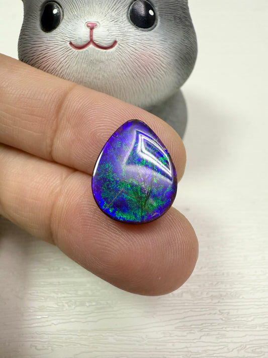 斑彩石裸石 12x17mm