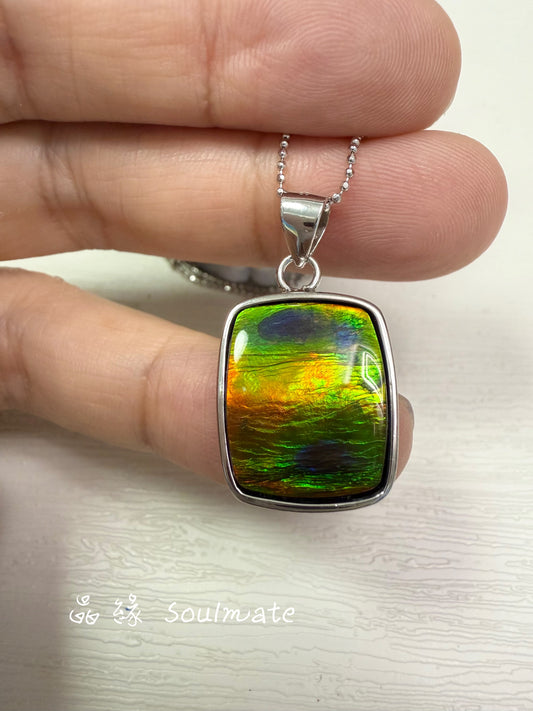 斑彩石裸石 16x19mm