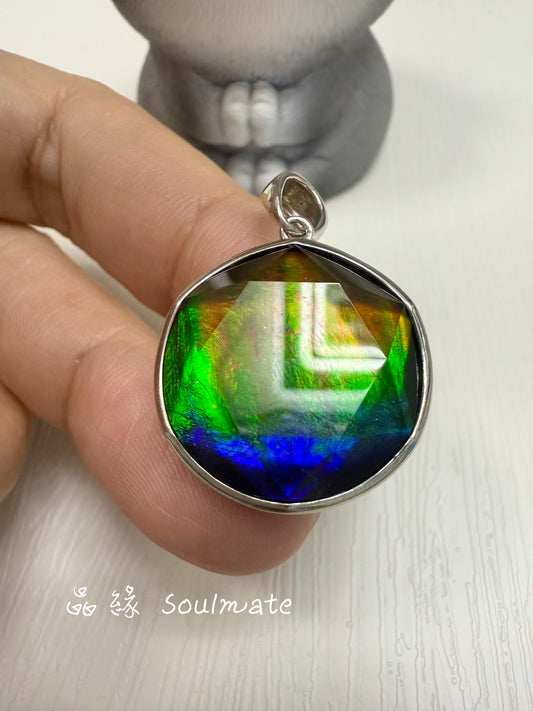 斑彩石大衛星 22mm (石20mm)