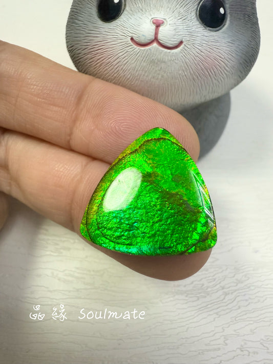 斑彩石裸石 21mm