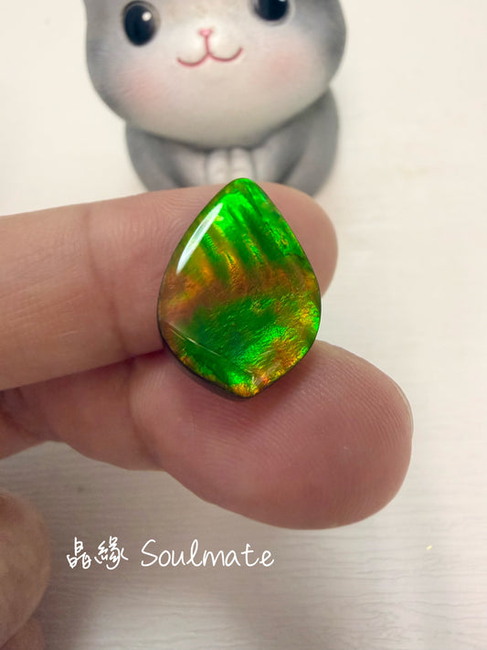 斑彩石裸石 13x18mm
