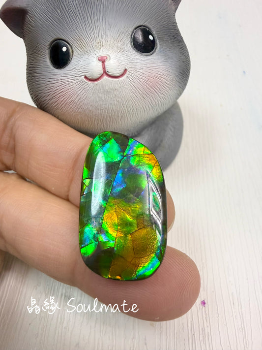 斑彩石裸石 17x29mm