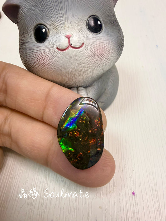 斑彩石裸石 16x24mm