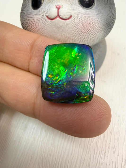 斑彩石裸石 17x19mm