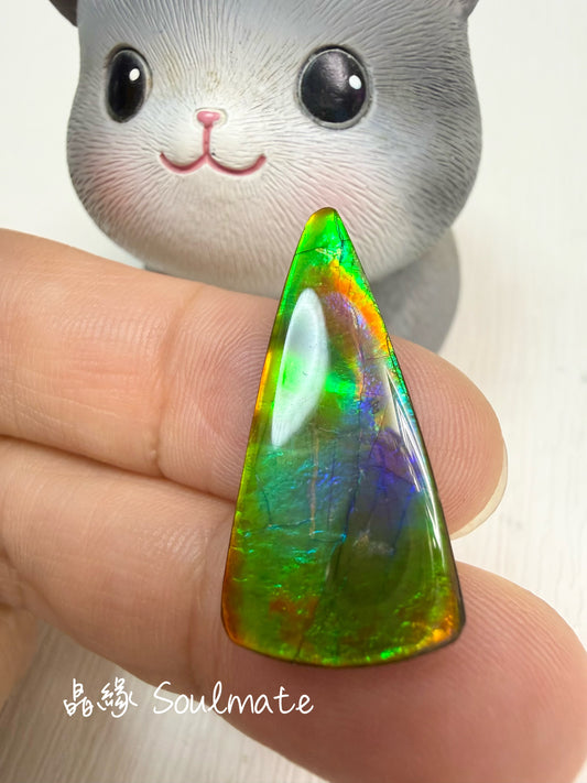 斑彩石裸石 13x28mm