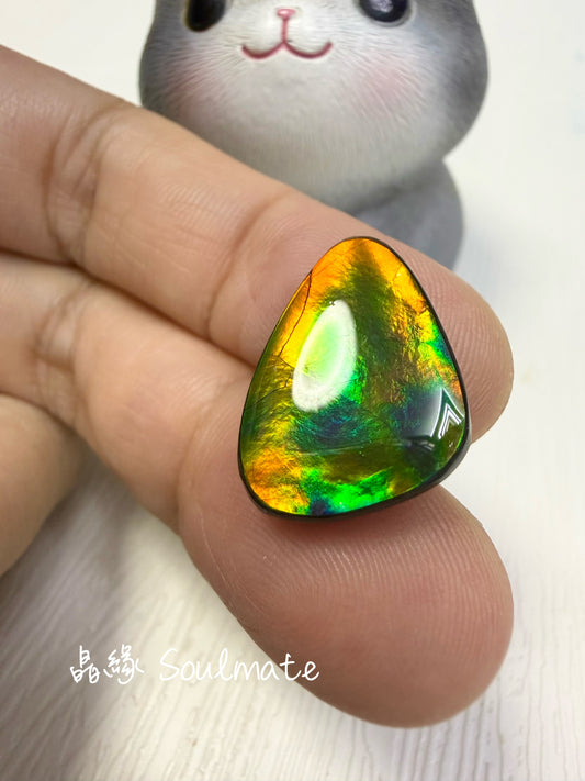 斑彩石裸石 14x19mm