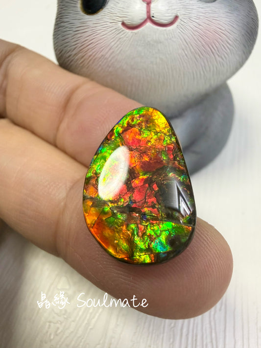 斑彩石裸石 15x22mm