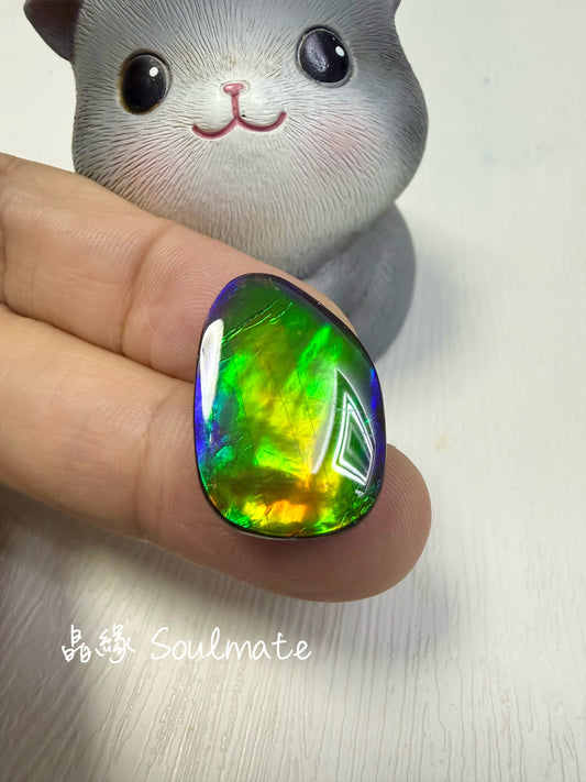 斑彩石裸石 16x23mm