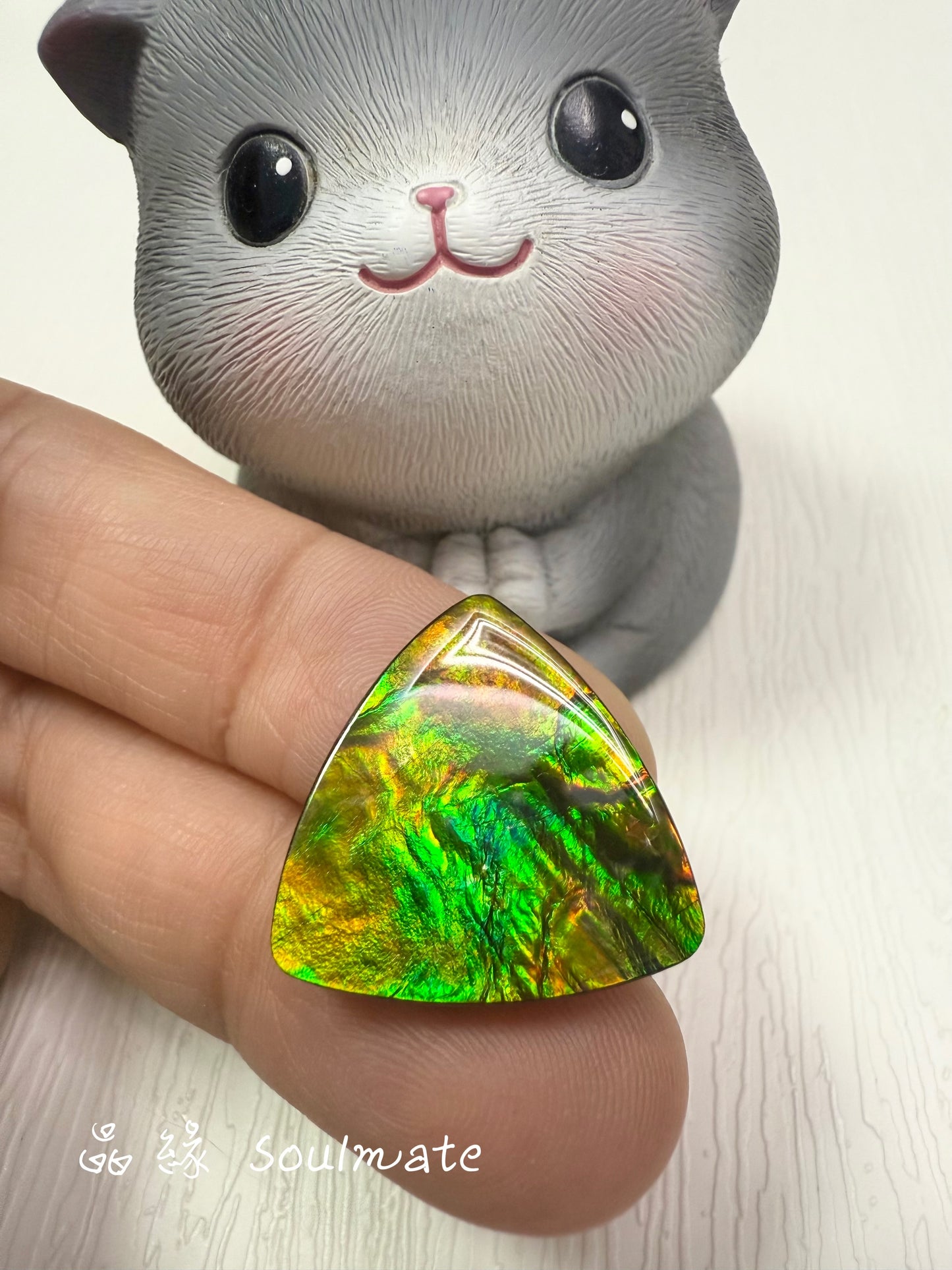 斑彩石裸石 20mm