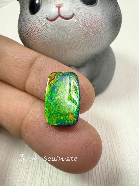 斑彩石裸石 10x16mm